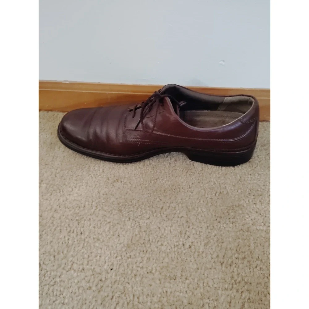 Clarks Un Aldric Lace Brown Leather‎ Oxford Shoes Men 13W Style 72516 Old Money